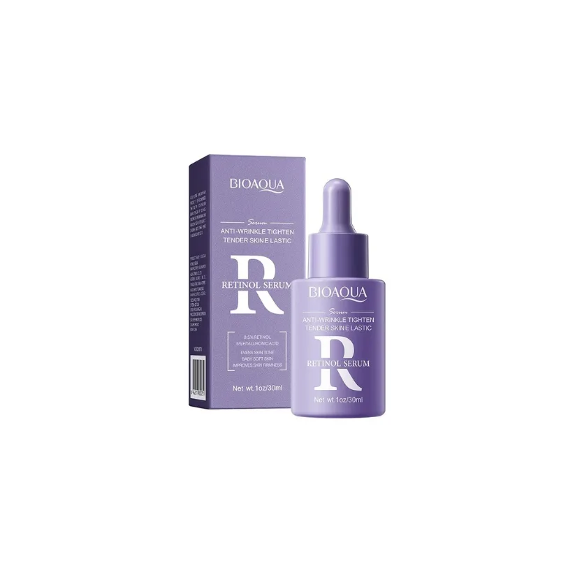 Bioaqua Anti Wrinkle Tighten Tender Skin Eleastic Retinol Face Serum 30ml
